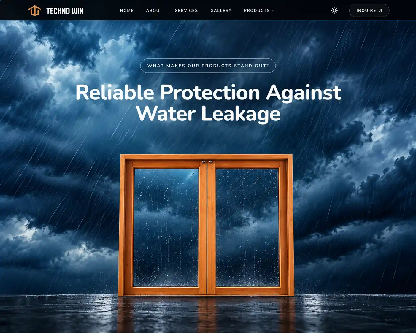 Dynamic Website Technowin uPVC